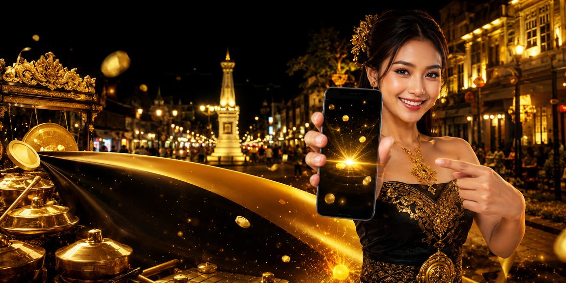Pengguna mengakses platform taruhan dari smartphone dengan antarmuka modern